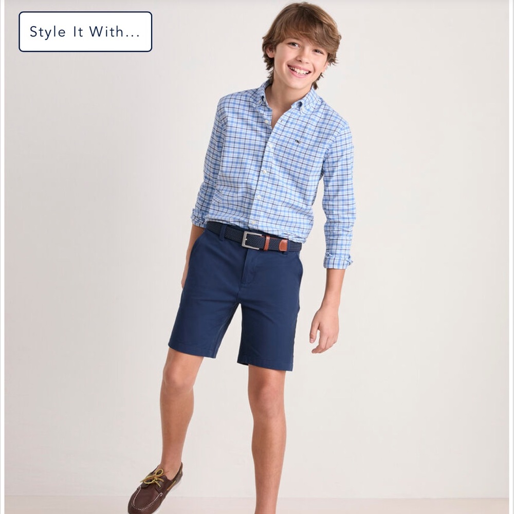 Vineyard Vines Boys Performance On the Go Shorts